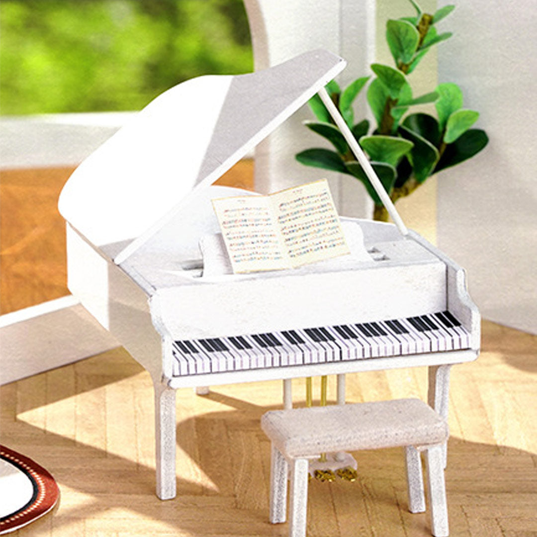 Spiral Staircase Loft DIY Miniature House Kit