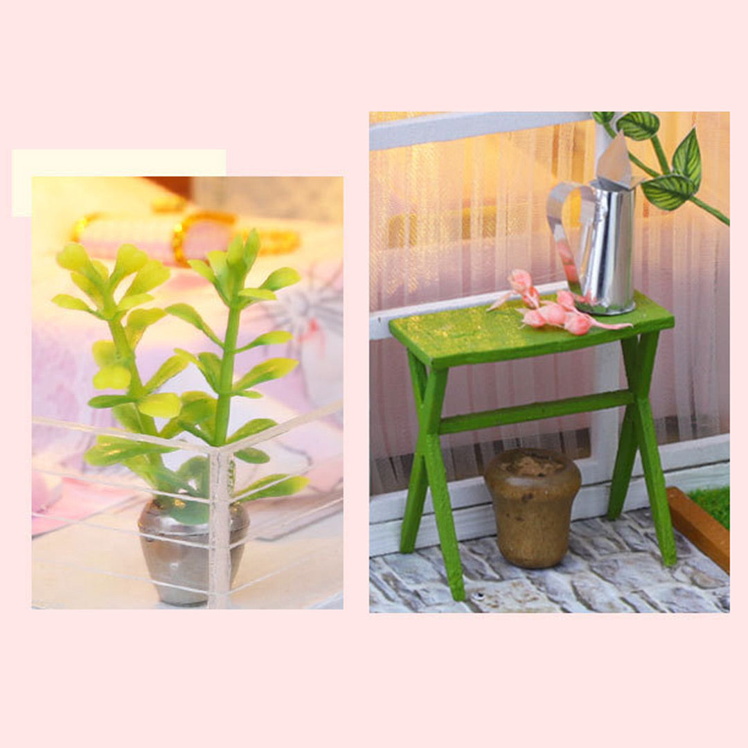 Meet The House DIY Wooden Miniature House Kit
