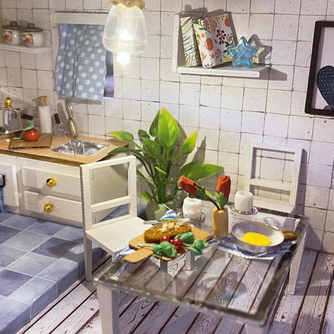Time Loft DIY Miniature Dollhouse Kit