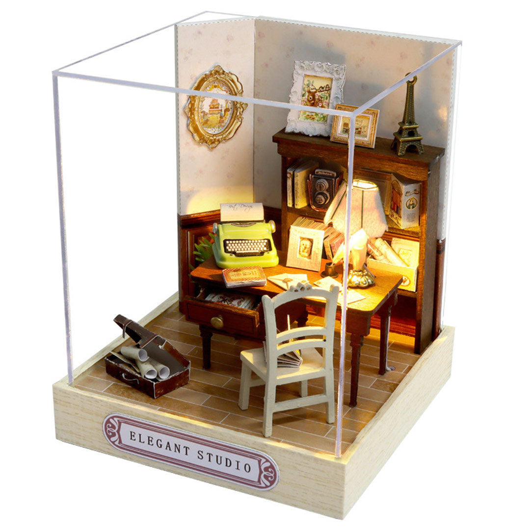 Elegant Studio DIY Miniature Dollhouse Kit