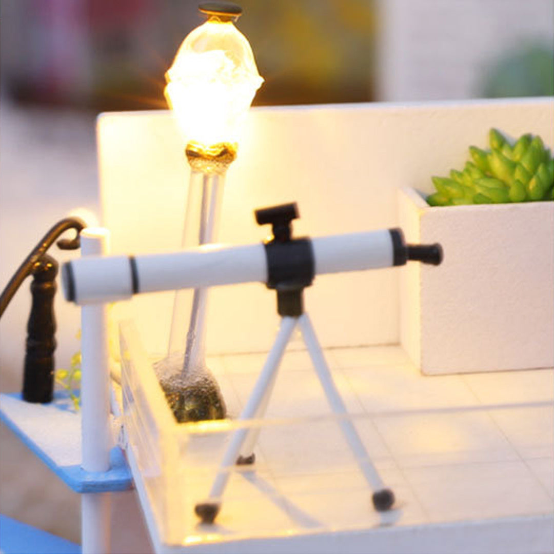 Meet The House DIY Wooden Miniature House Kit