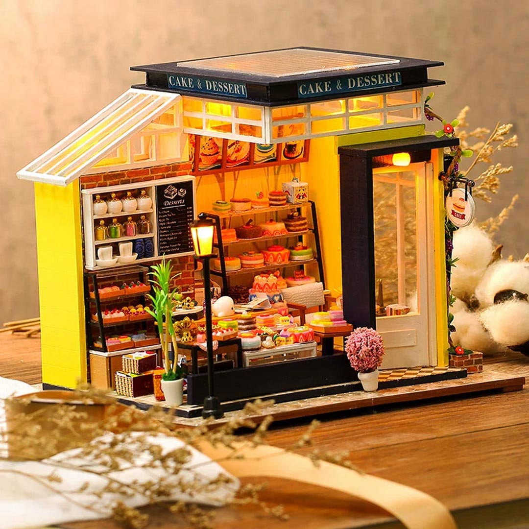 Bakery Art House DIY Wooden Miniature Dollhouse