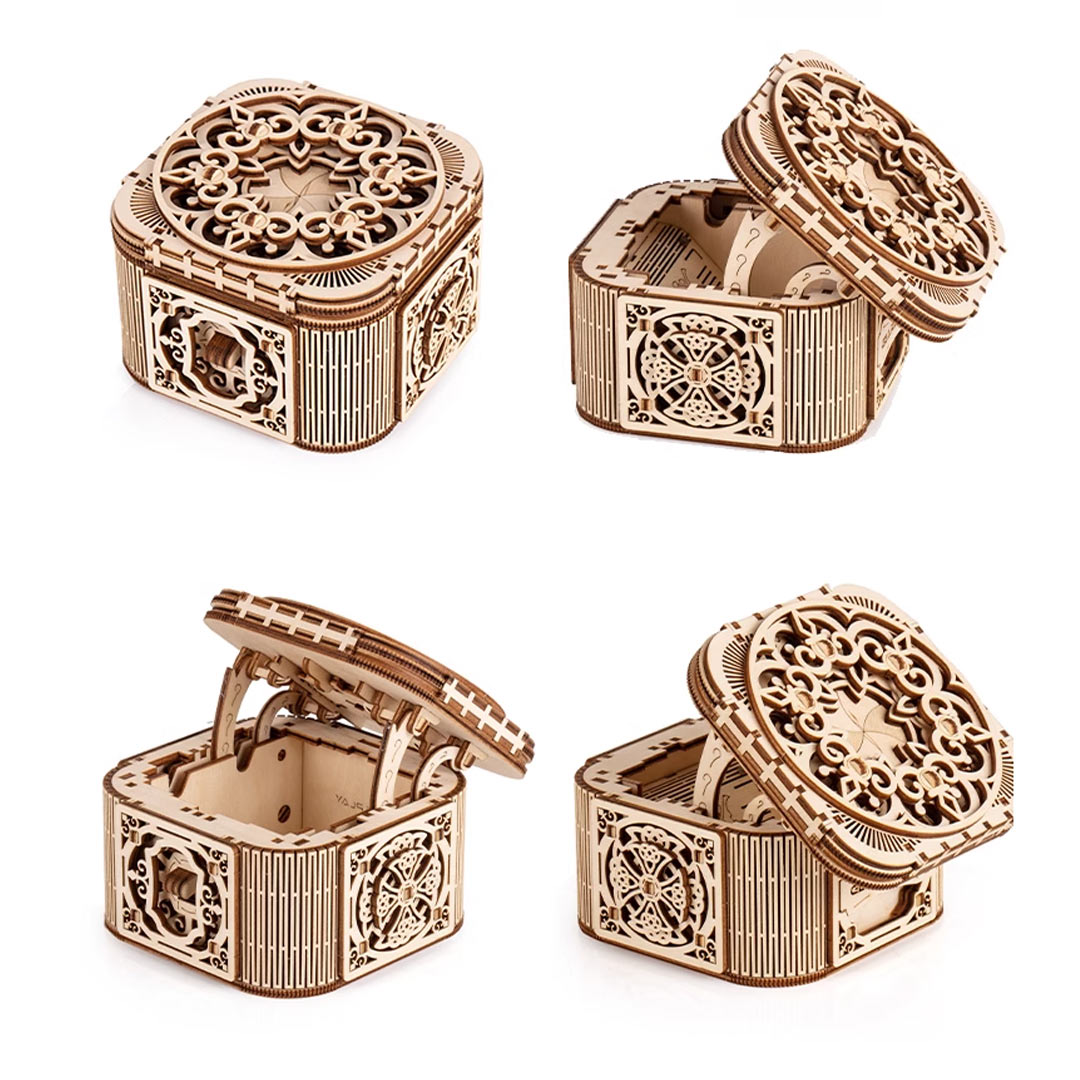 Jewelry Box Wooden 3D Puzzles