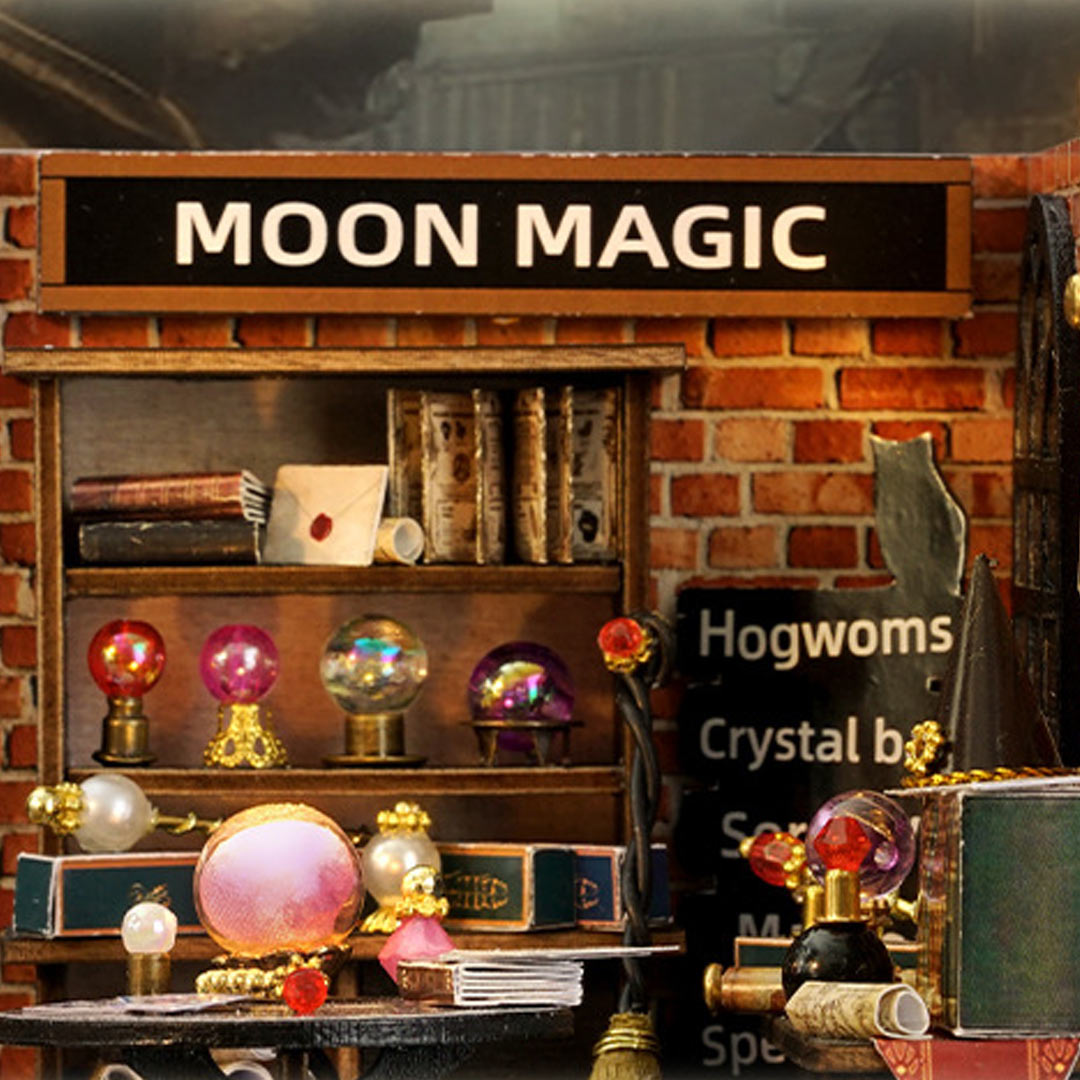 Moon Magic DIY Miniature Dollhouse Kit