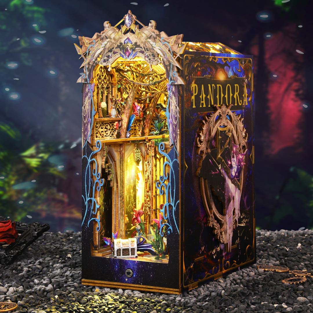 Pandora's Box DIY 3D Wooden Book Nook