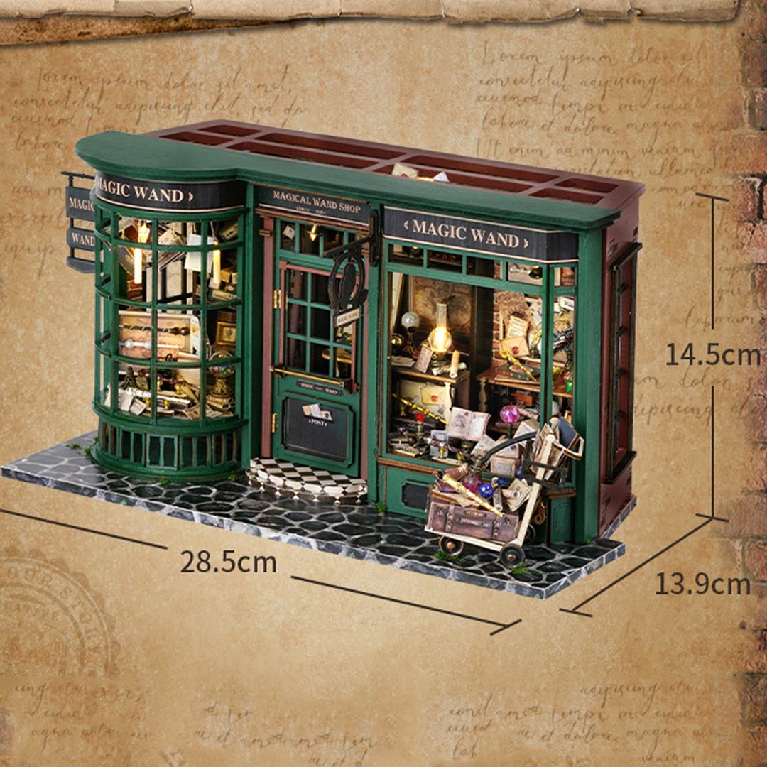Magic House DIY Wooden Miniature House Kit – Fifijoy