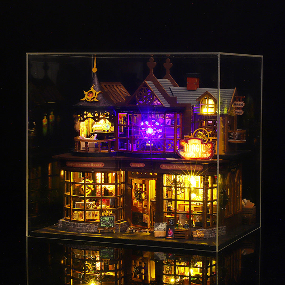 Magic Treasure House DIY Miniature Dollhouse Kit