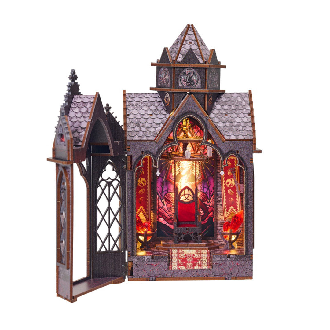 Spire Of The Wyrm DIY Book Nook Shelf Insert