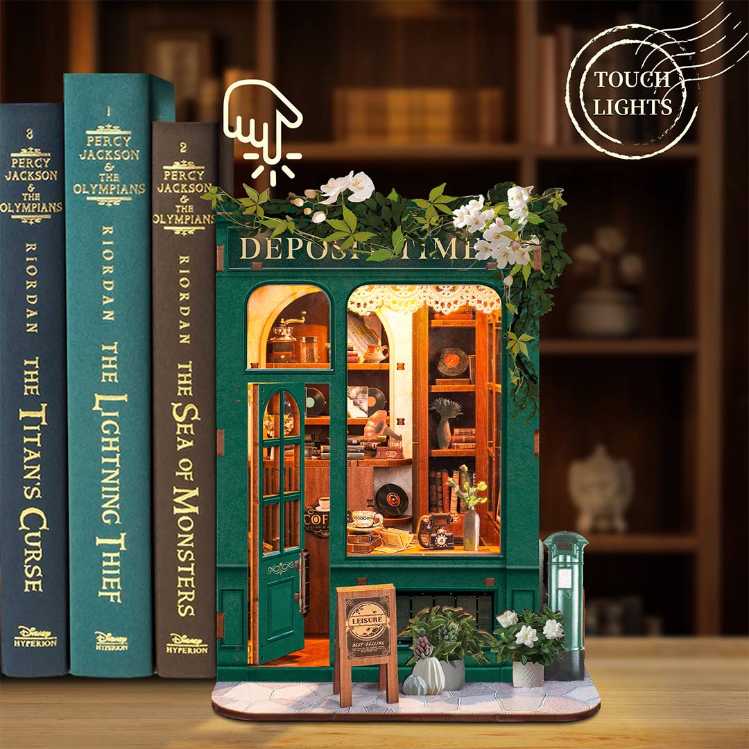 Moments In Time DIY Wooden Book Nook Kit