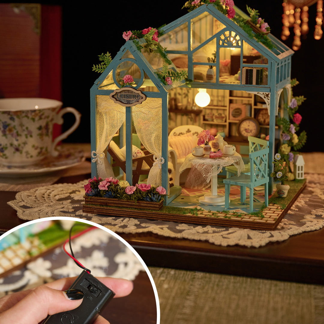 Dreams of flowers DIY Miniature Dollhouse Kit