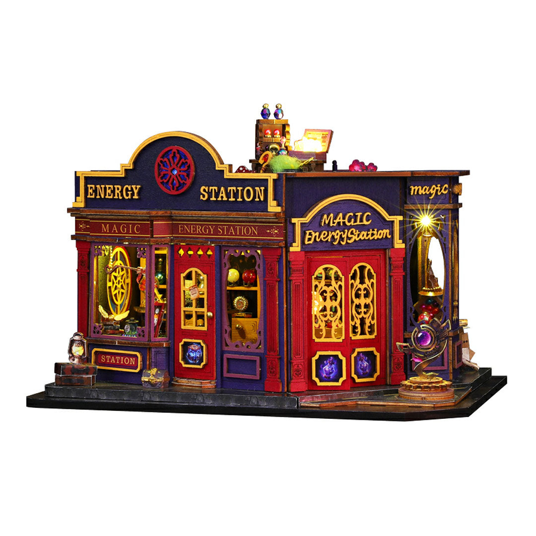 Magic Energy Station DIY Miniature Dollhouse Kit