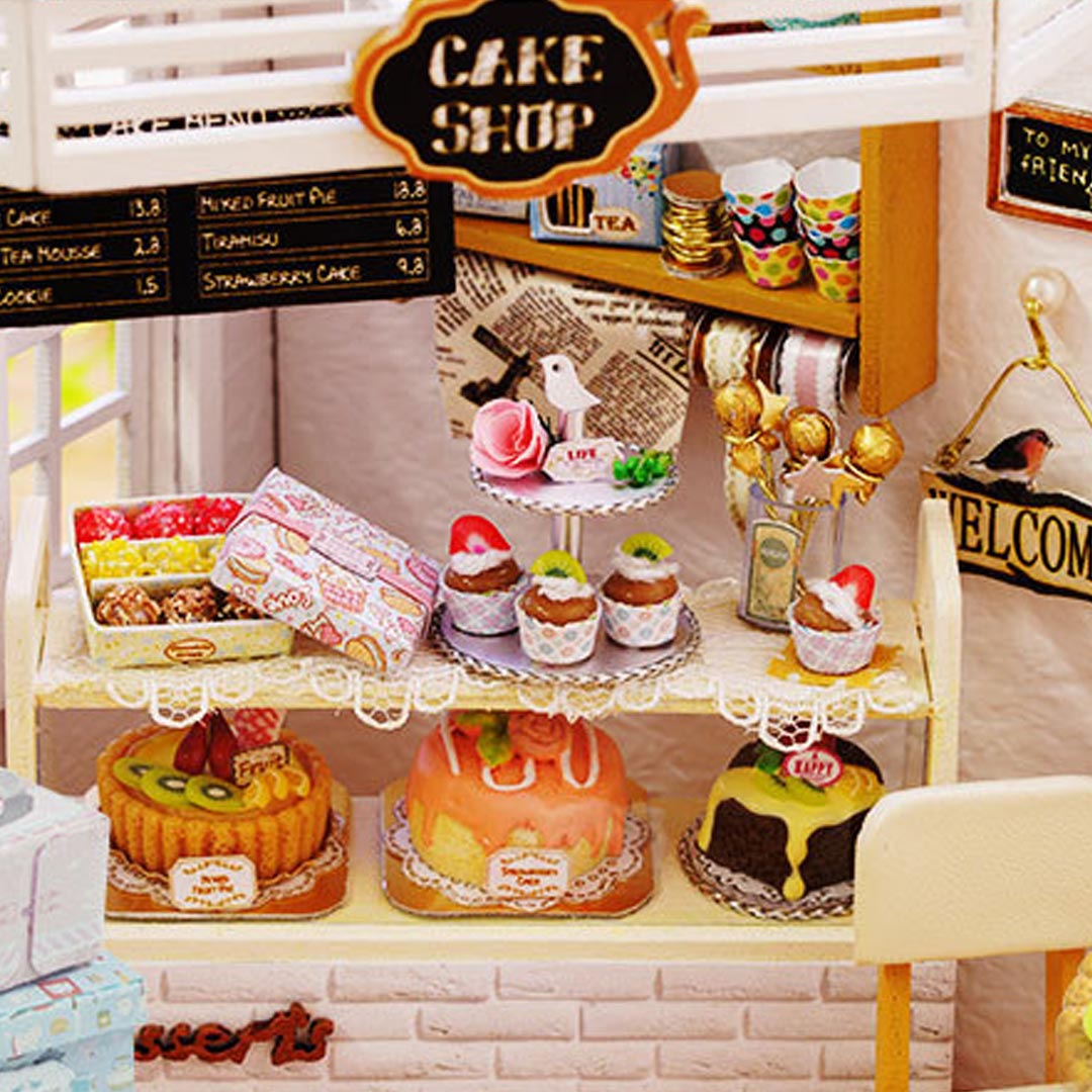 Cake Shop DIY Miniature Dollhouse