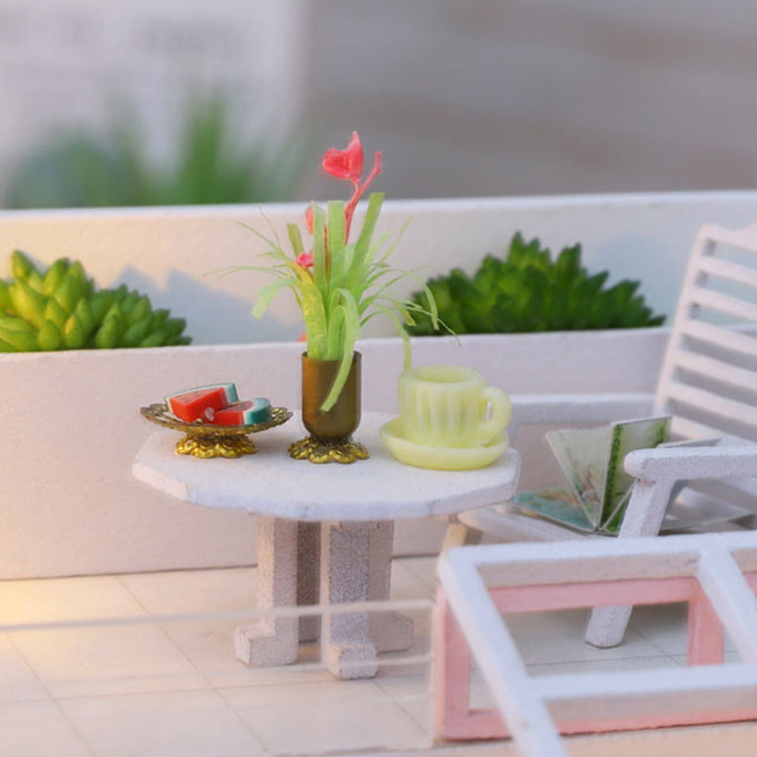Meet The House DIY Wooden Miniature House Kit