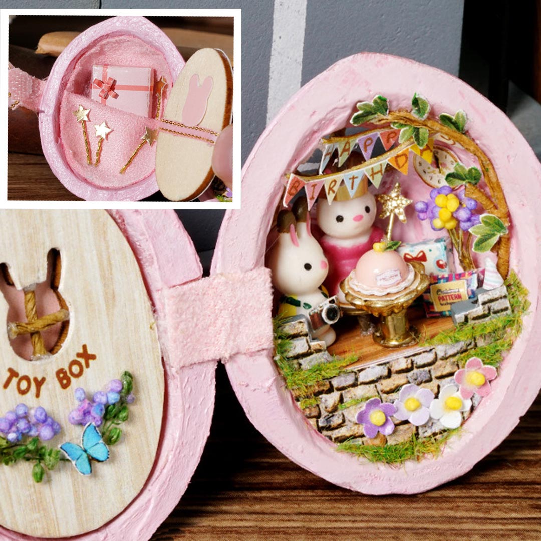 Creative Rabbits Miniature Walnut DIY Kit