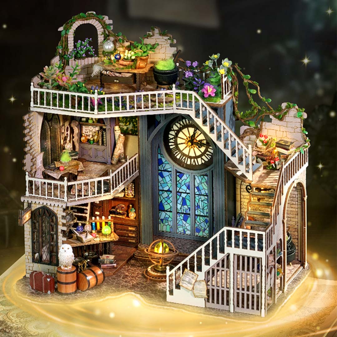 Magic Villa DIY Miniature Dollhouse Kit – Fifijoy