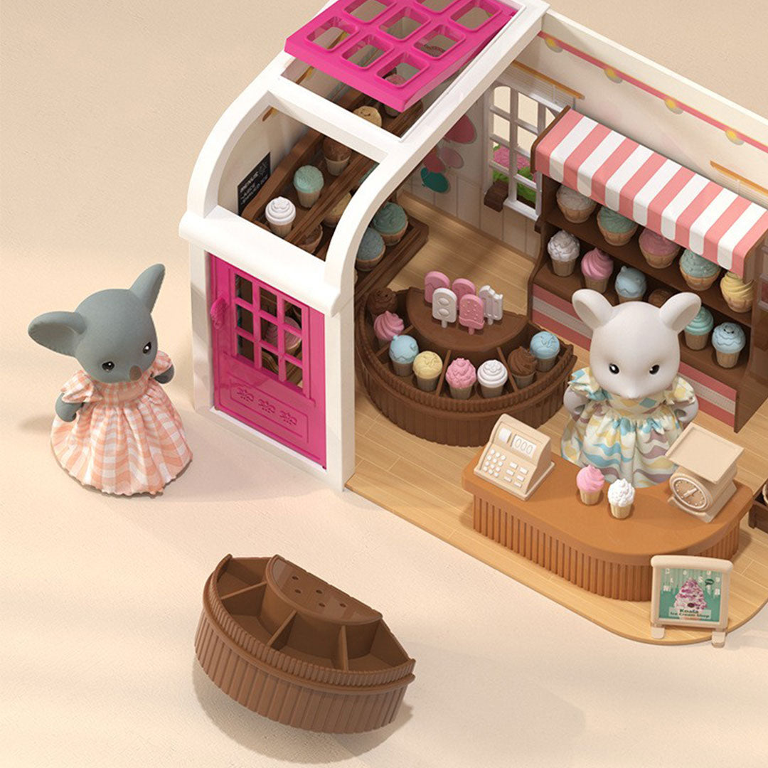 Mini Scene Kitchen Bedroom Dollhouse Kit