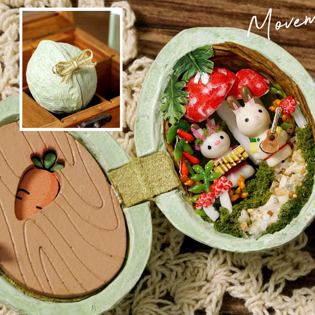 Creative Rabbits Miniature Walnut DIY Kit