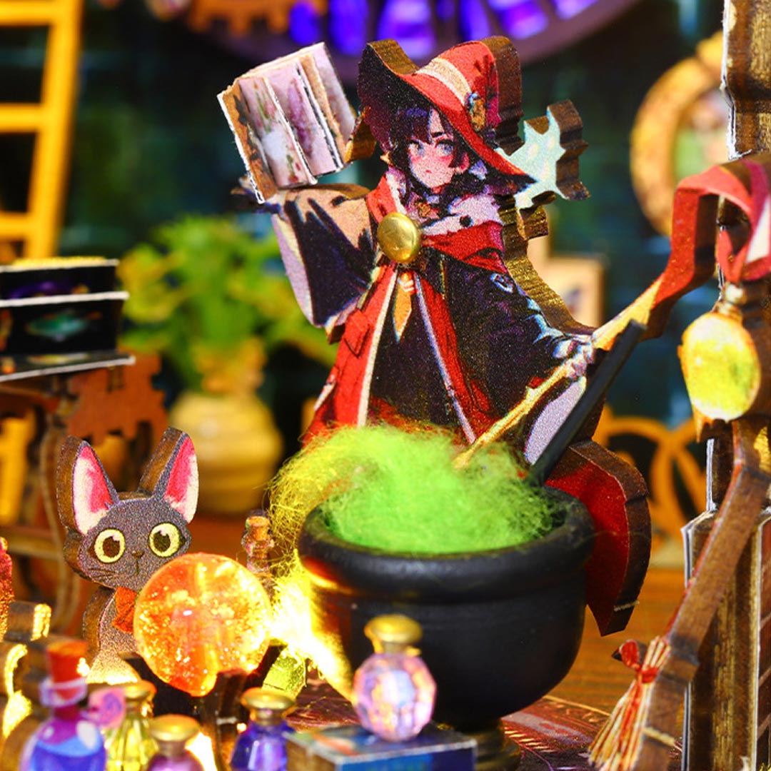 Magic Spirit DIY Miniature Dollhouse Kit