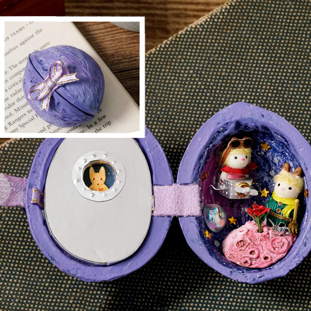 Creative Rabbits Miniature Walnut DIY Kit