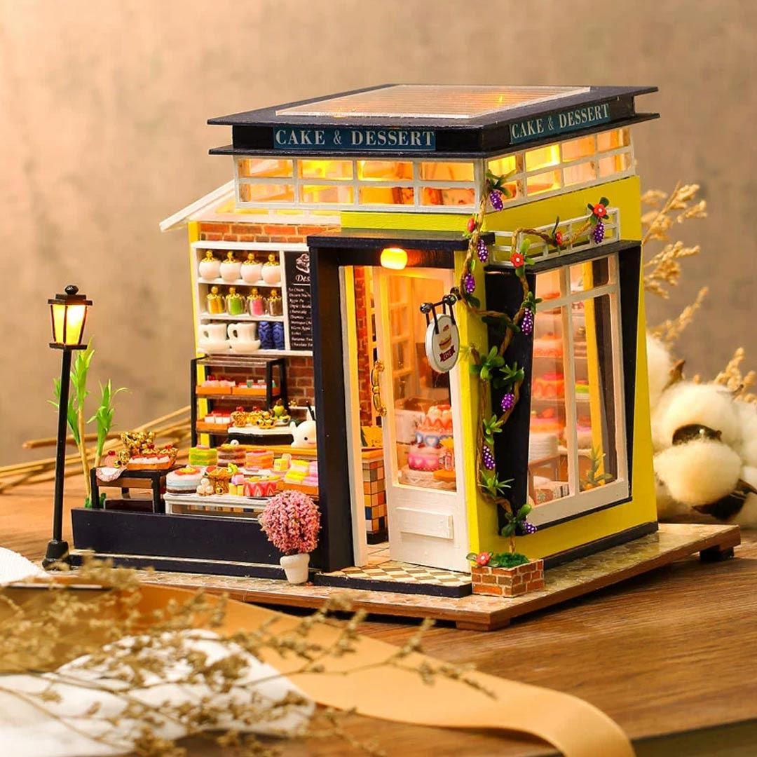 Bakery Art House DIY Wooden Miniature Dollhouse