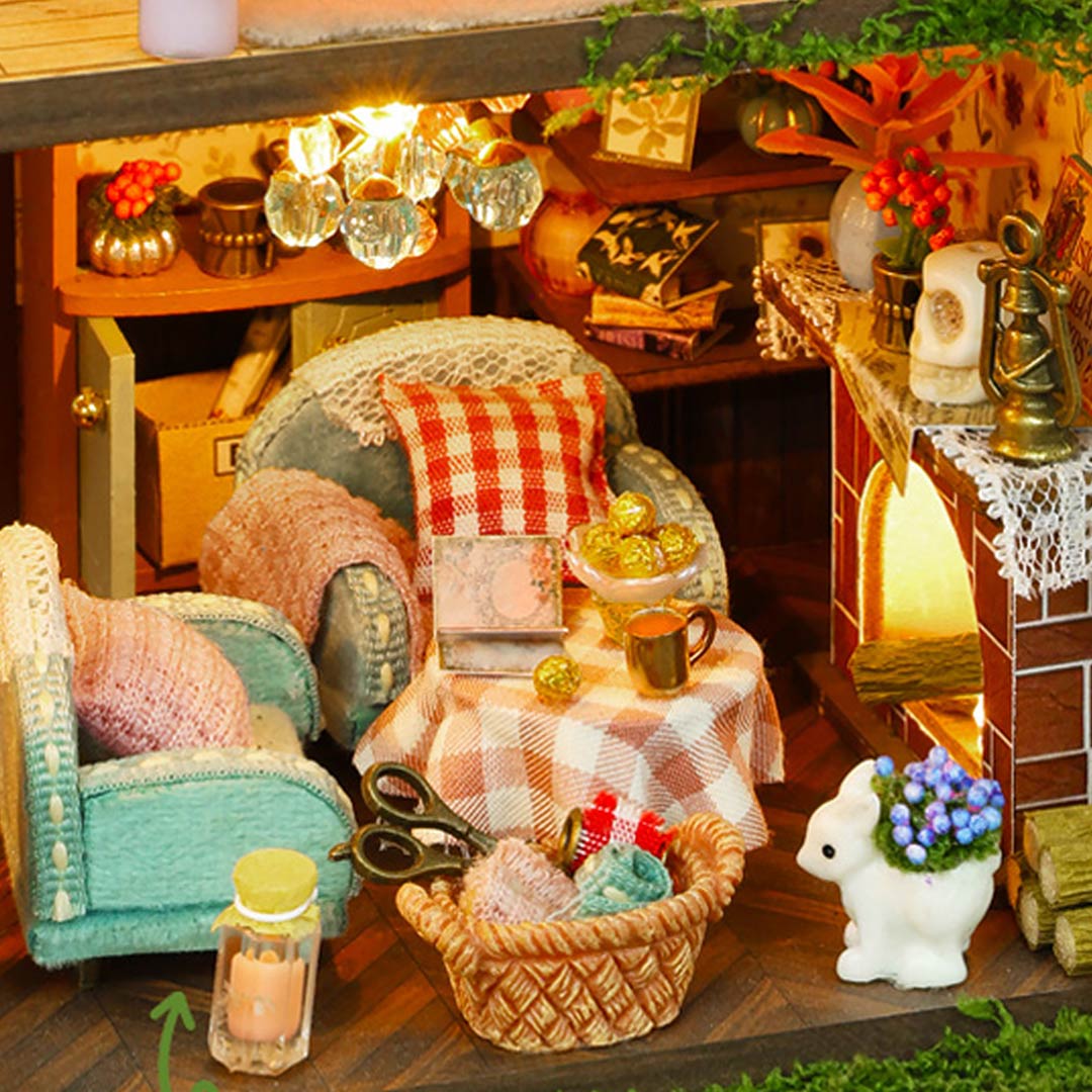 Fairy Garden DIY Wooden Miniature House Kit