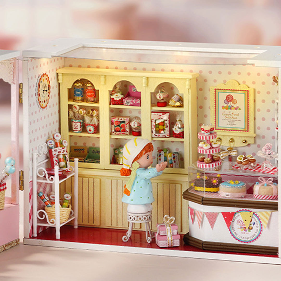 The Bear Story DIY Wooden Dollhouse Kit