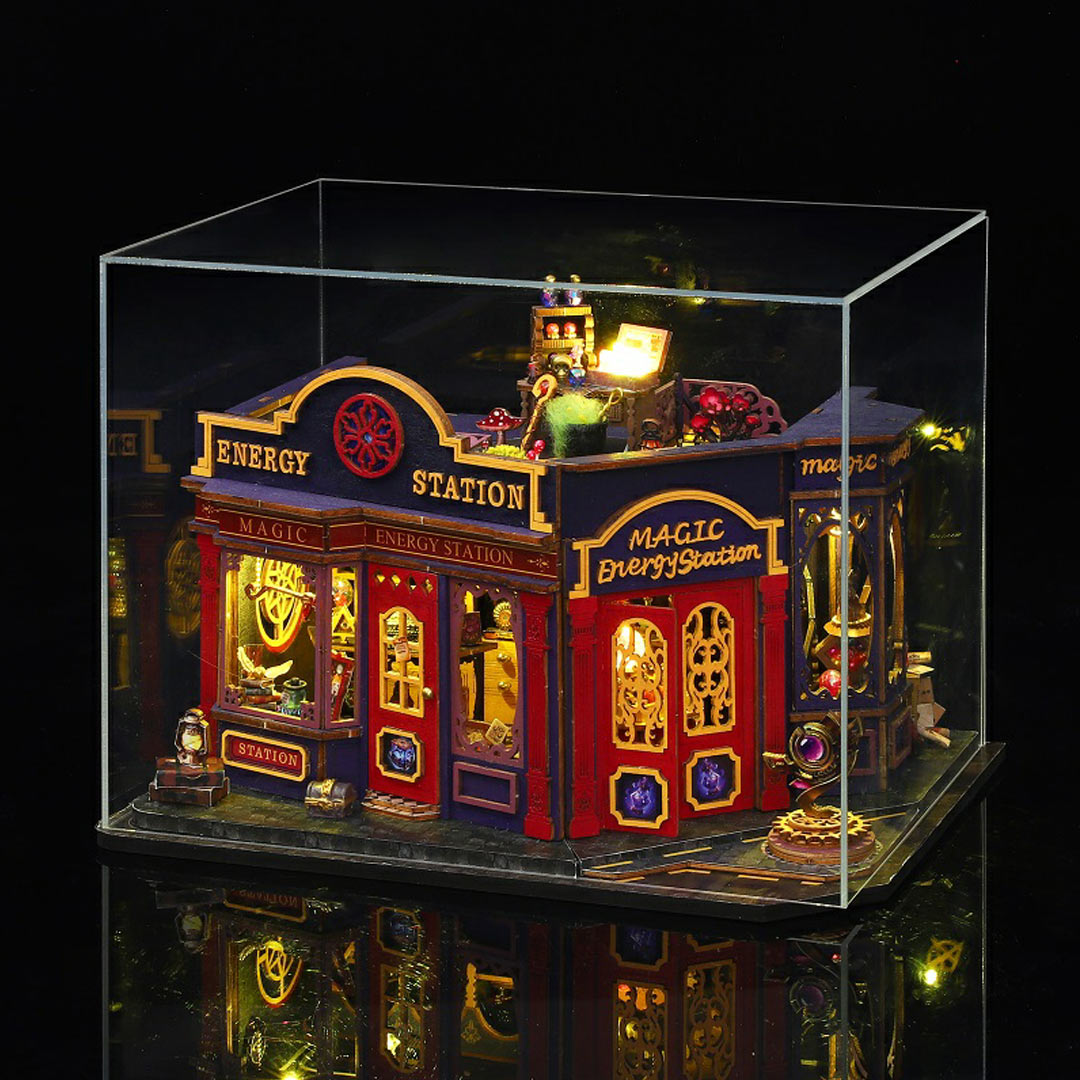 Magic Energy Station DIY Miniature Dollhouse Kit