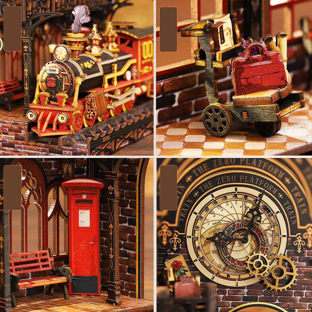 Zero Platform DIY Miniature Dollhouse Kit