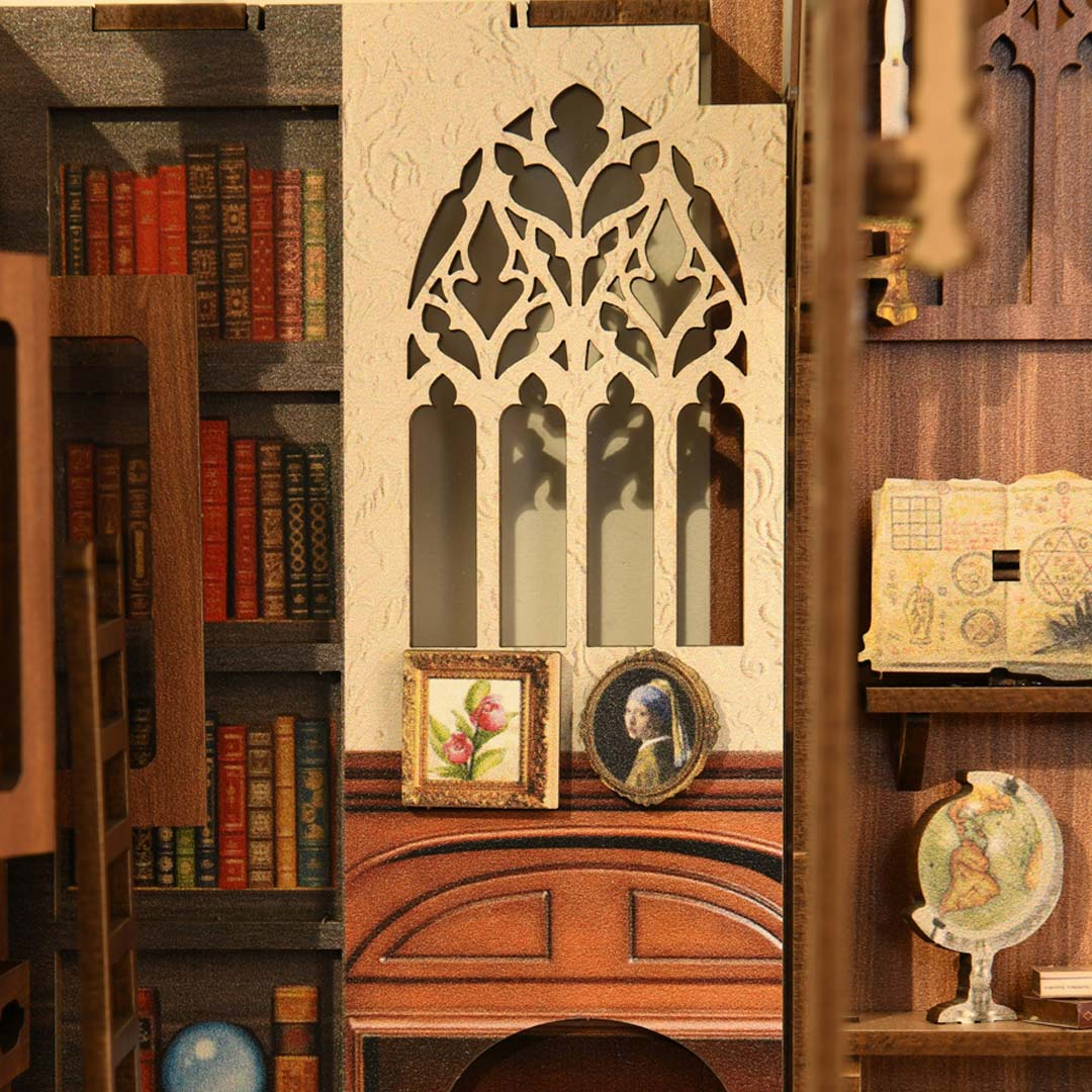 Magic Library DIY Wooden Book Nook Kit