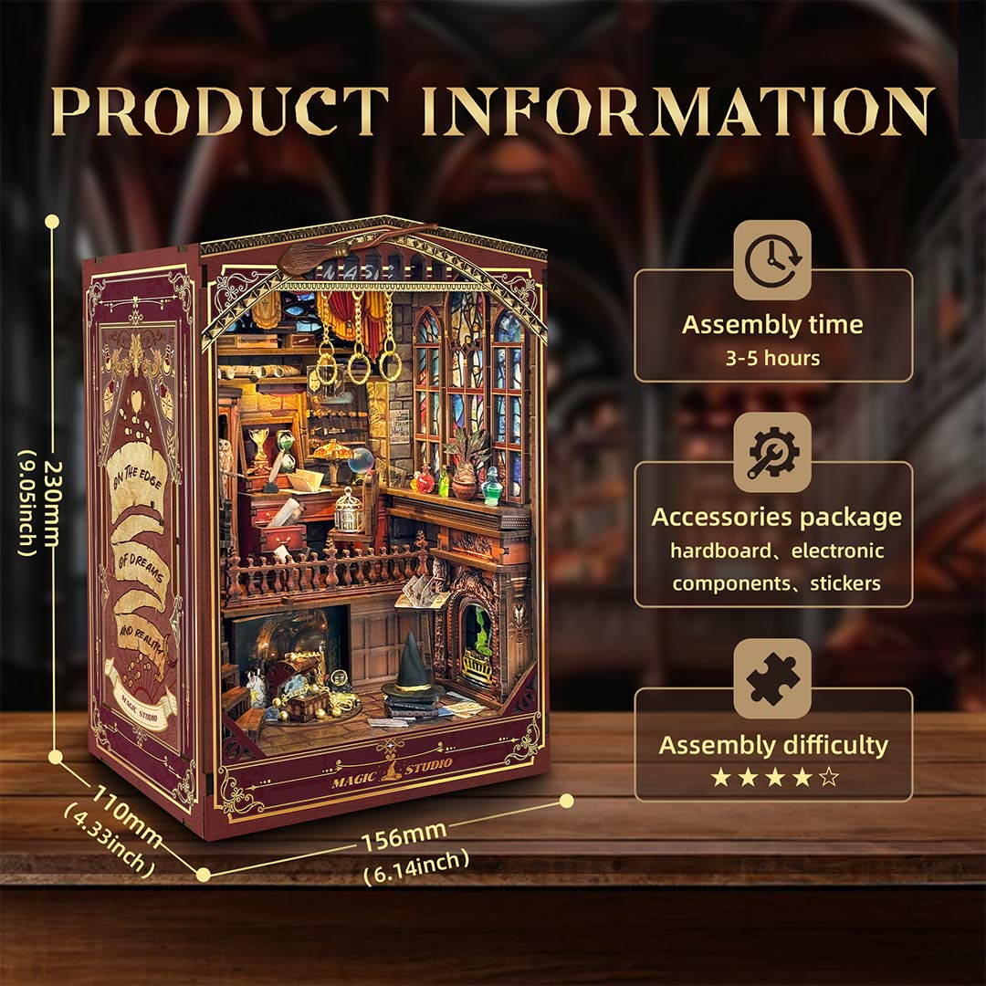 Magic Studio Book Nook Shelf Insert