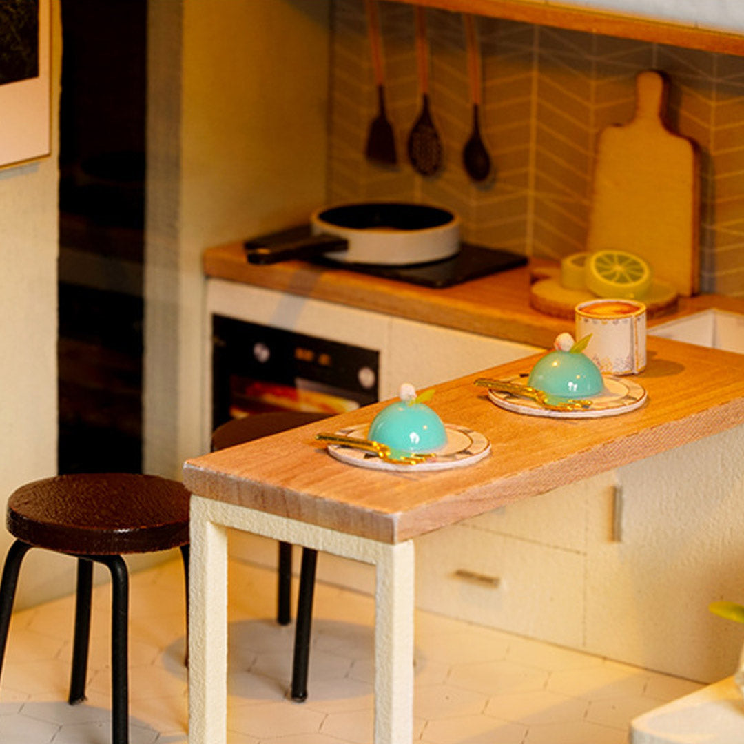 The Nordic Apartment DIY Dollhouse Kit