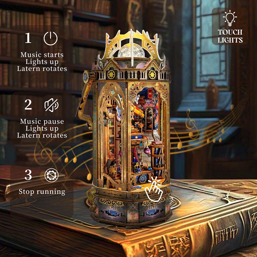 The Lantern of Galaxy 3D Wooden Puzzle