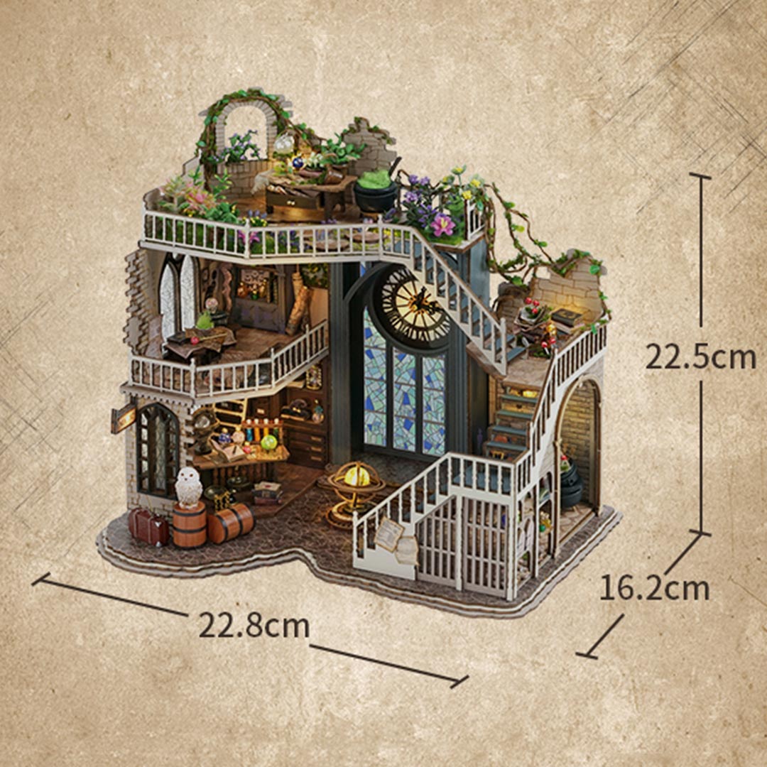 Magic Villa DIY Miniature Dollhouse Kit – Fifijoy