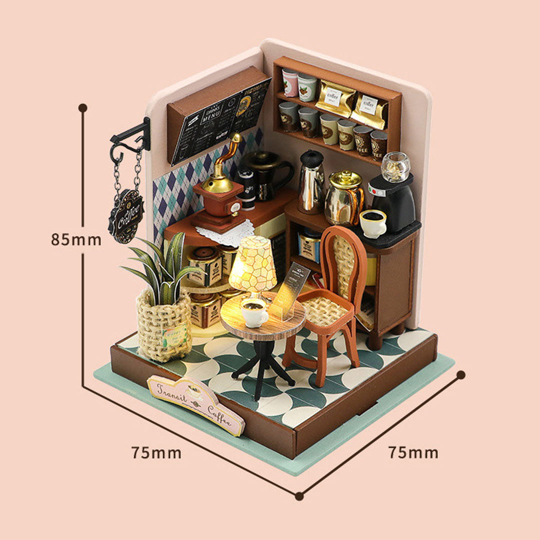 Mini House Wooden DIY Miniature House kit