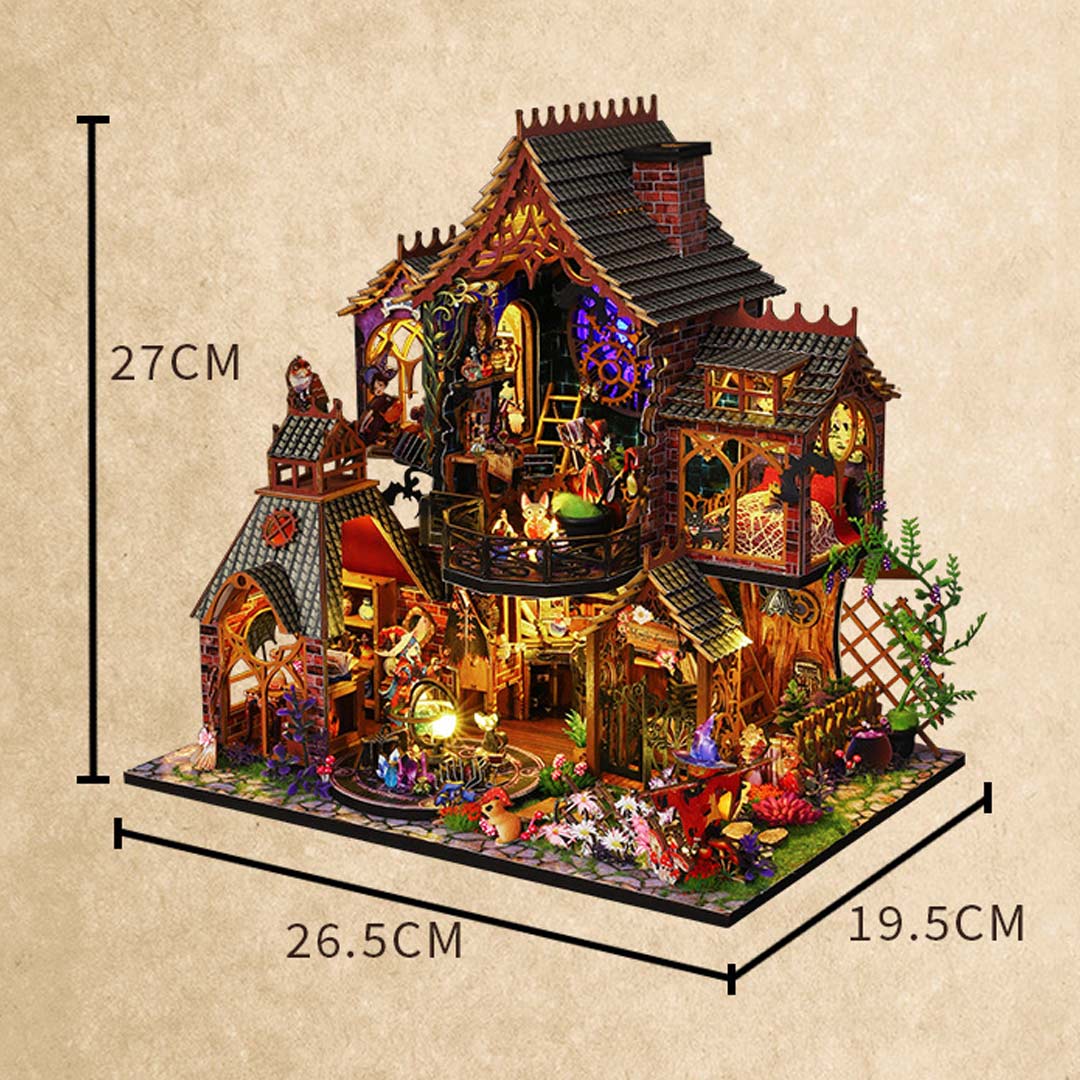Magic Spirit DIY Miniature Dollhouse Kit – Fifijoy