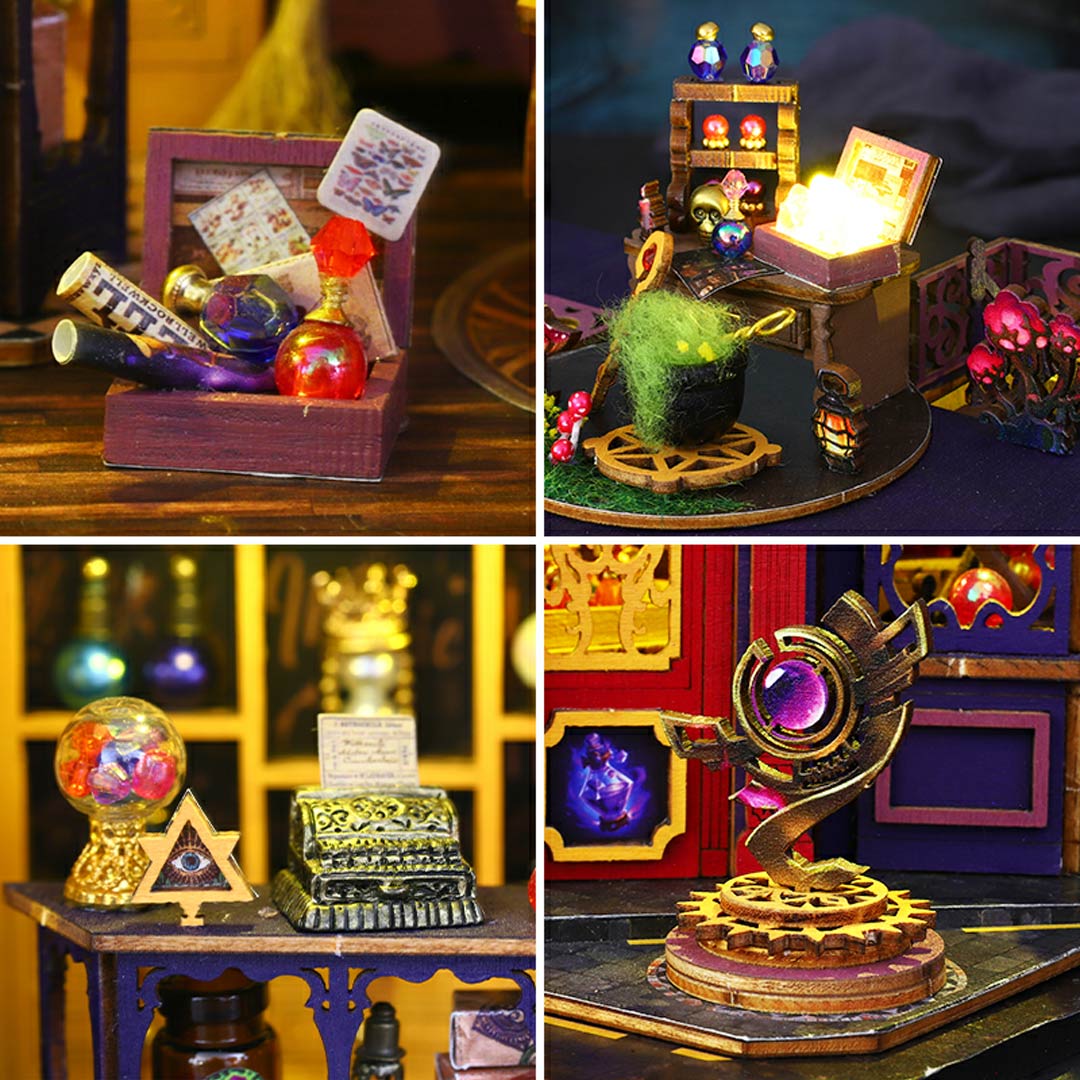 Magic Energy Station DIY Miniature Dollhouse Kit
