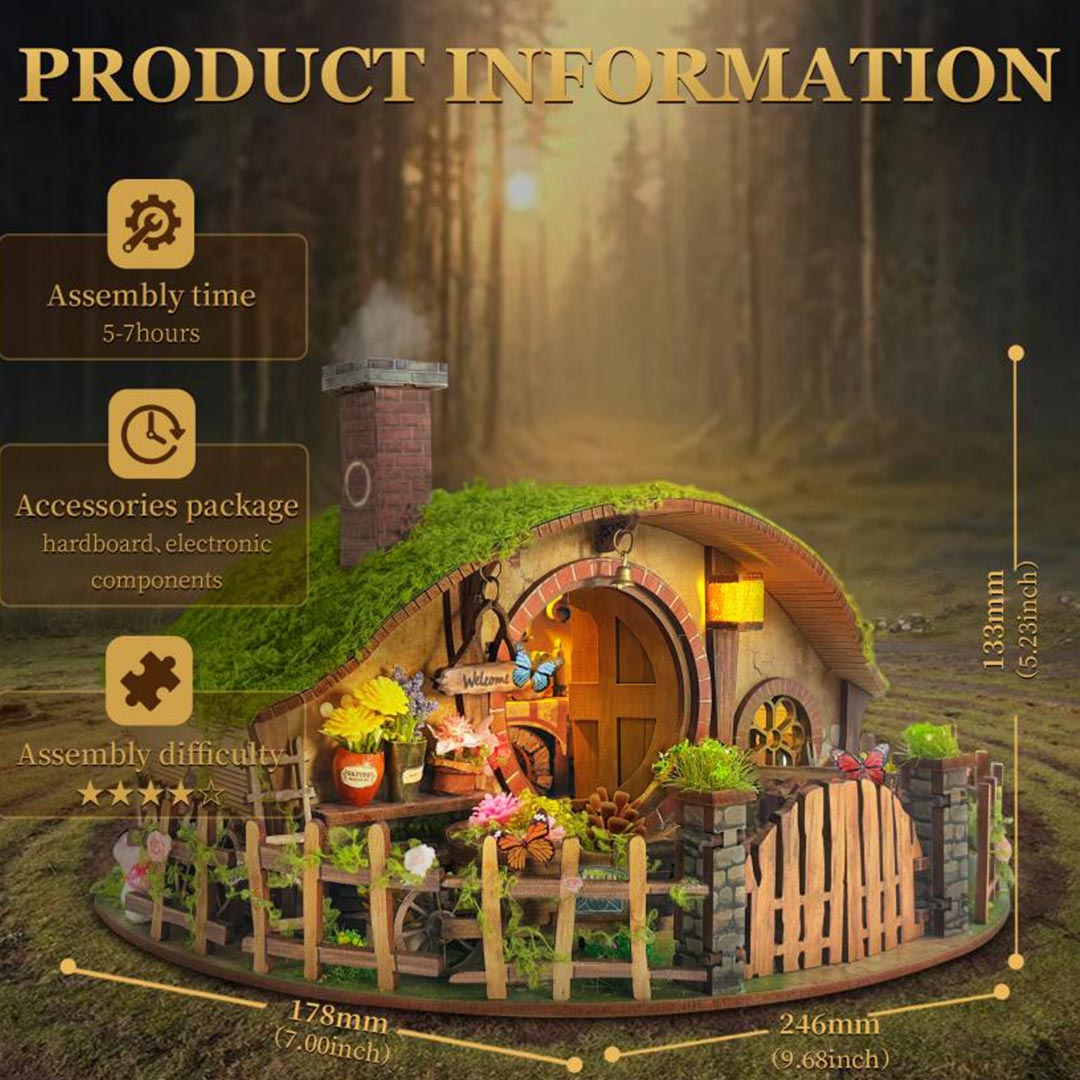 The Magic Ring House DIY Miniature House Kit