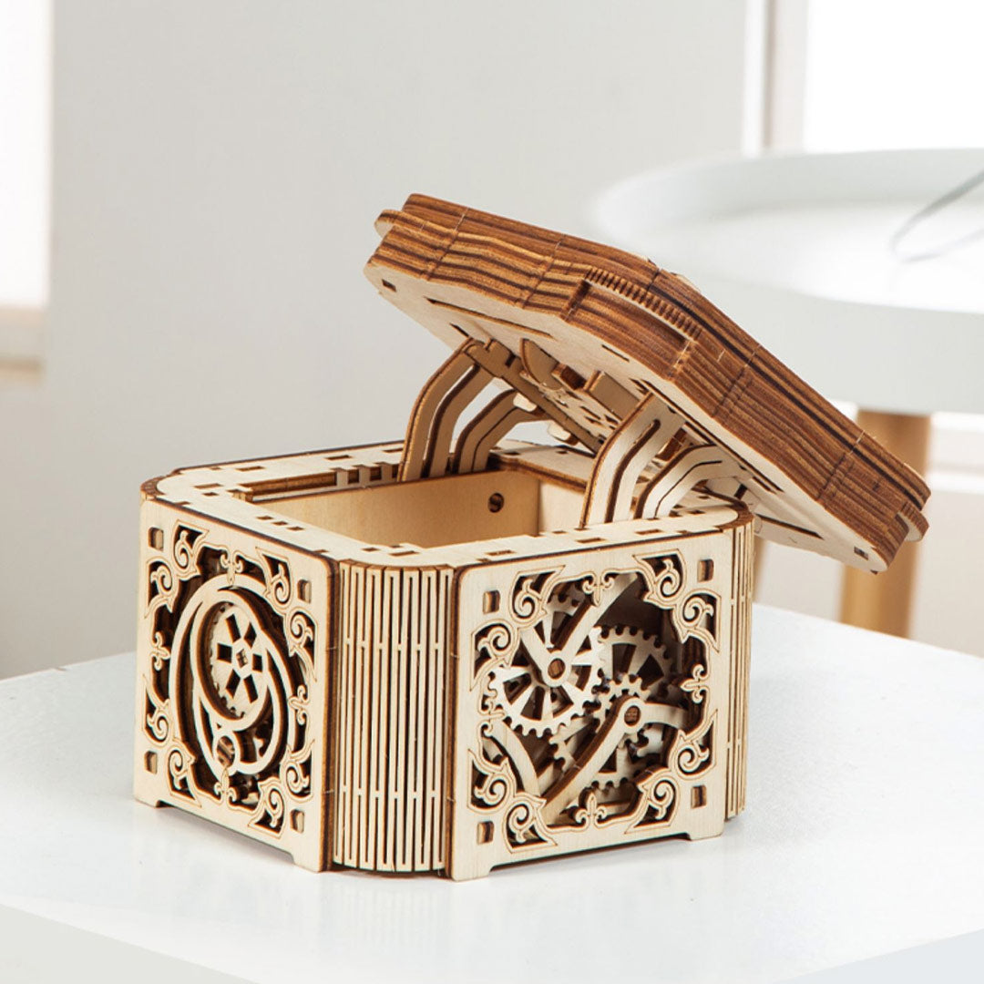 Jewelry Box Wooden Mechanical 3D Puzzles