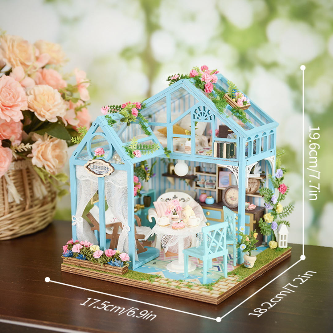 Dreams of flowers DIY Miniature Dollhouse Kit