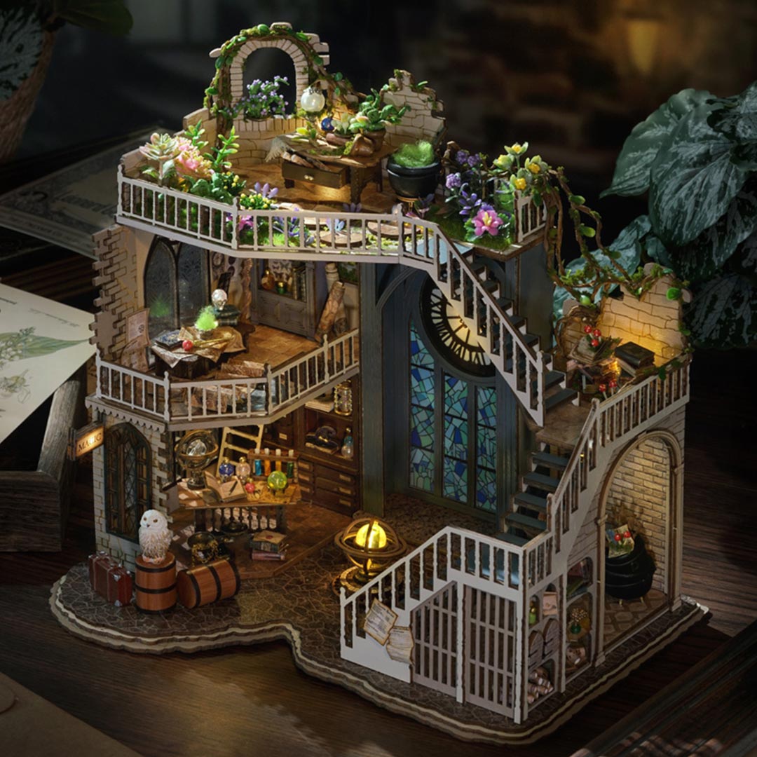 Magic Villa DIY Miniature Dollhouse Kit – Fifijoy