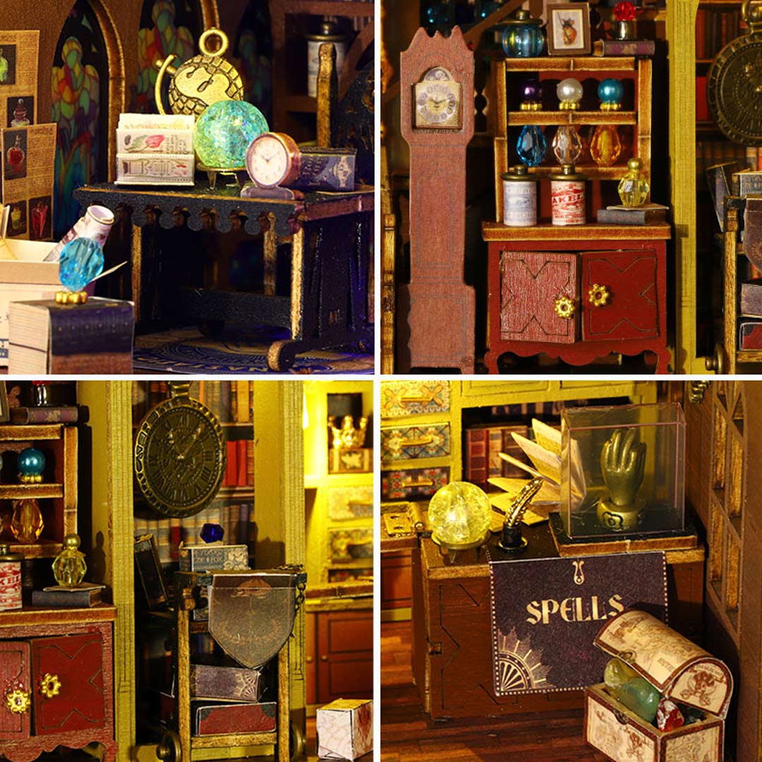 Magic Treasure House DIY Miniature Dollhouse Kit