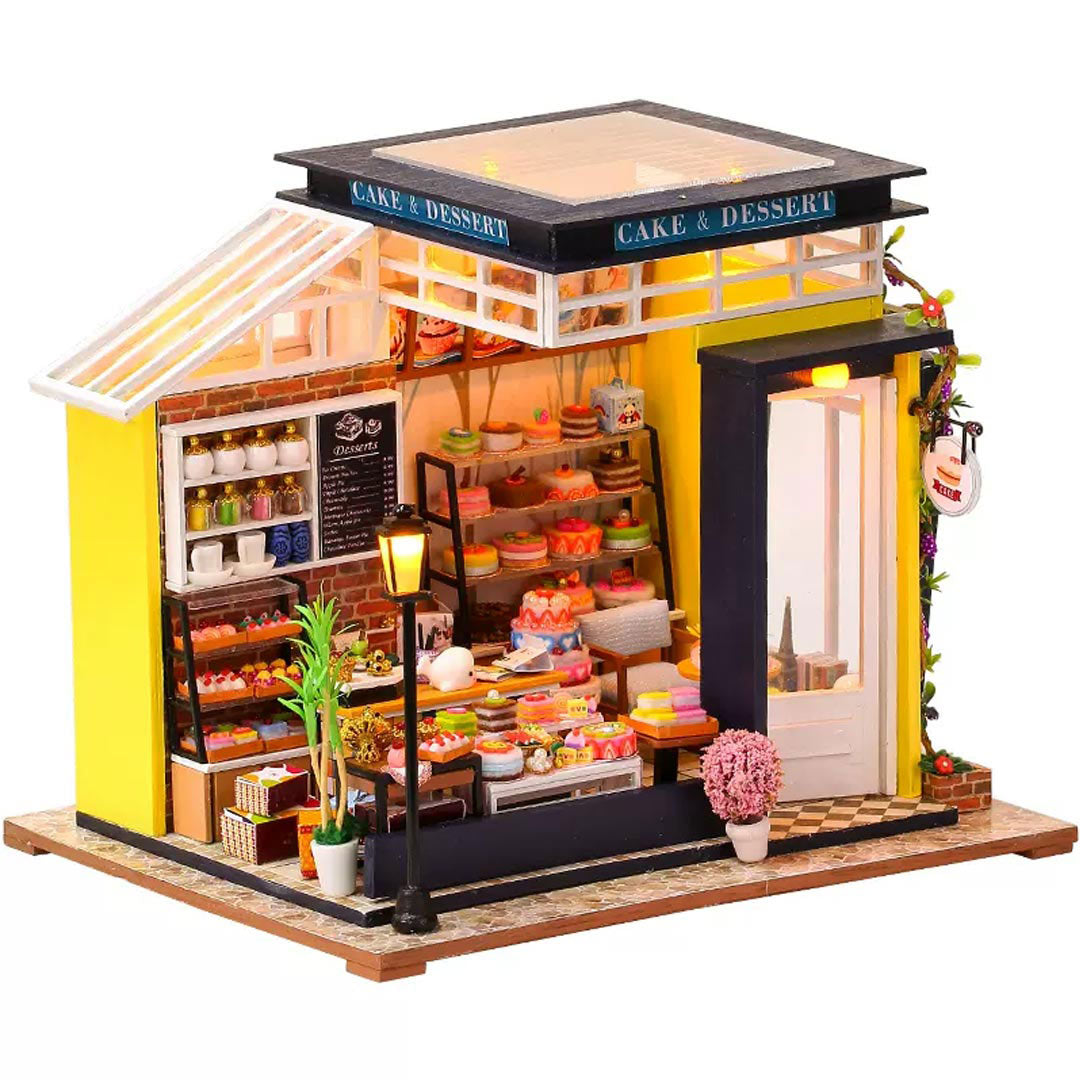 Bakery Art House DIY Wooden Miniature Dollhouse