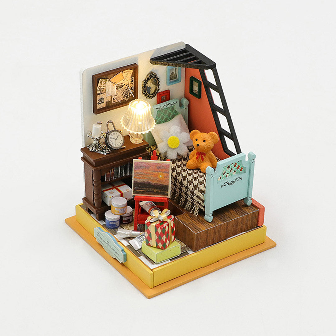 Mini House Wooden DIY Miniature House kit