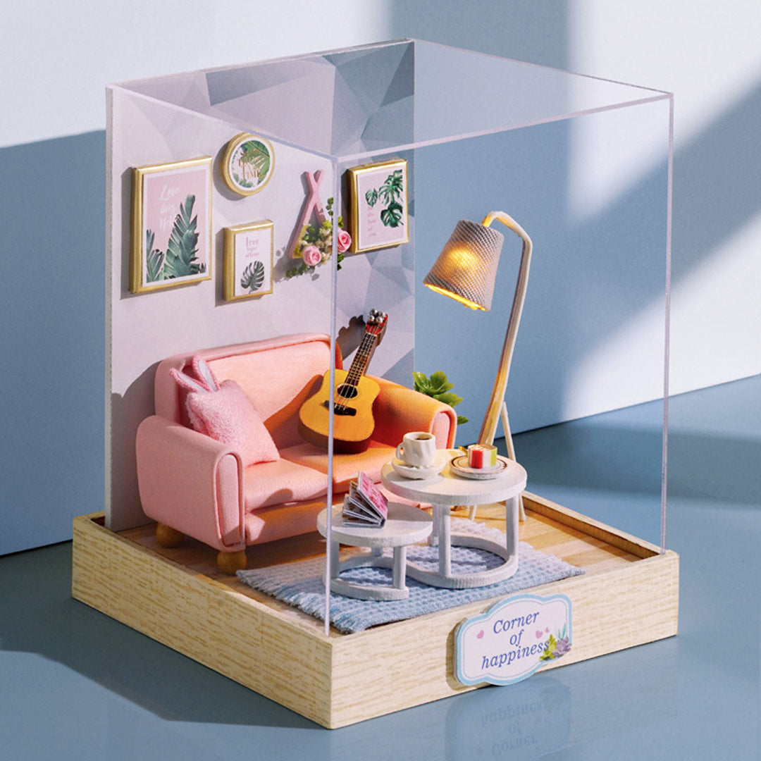 Creative Kitchen Miniature Dollhouse Kit