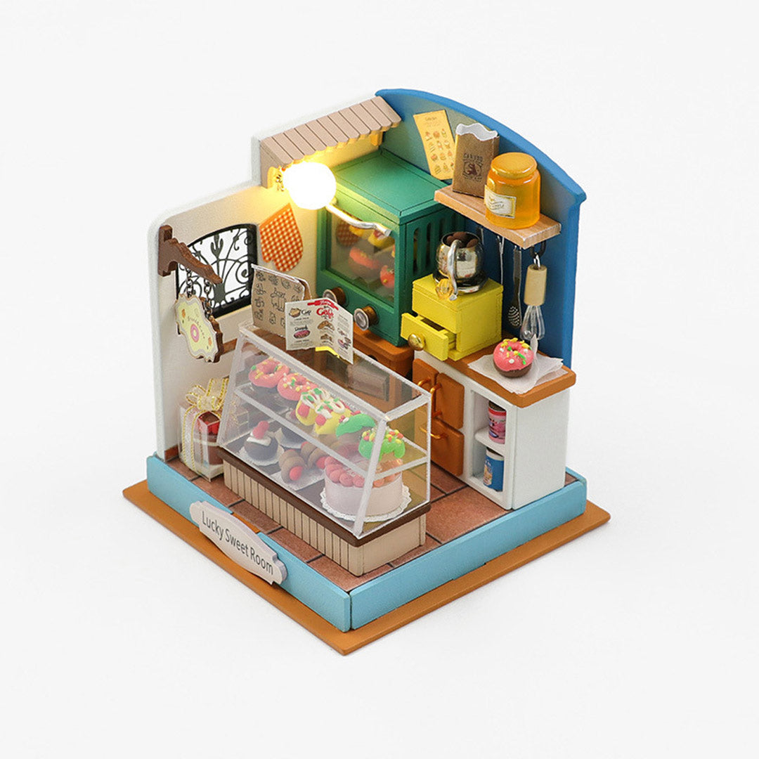 Mini House Wooden DIY Miniature House kit