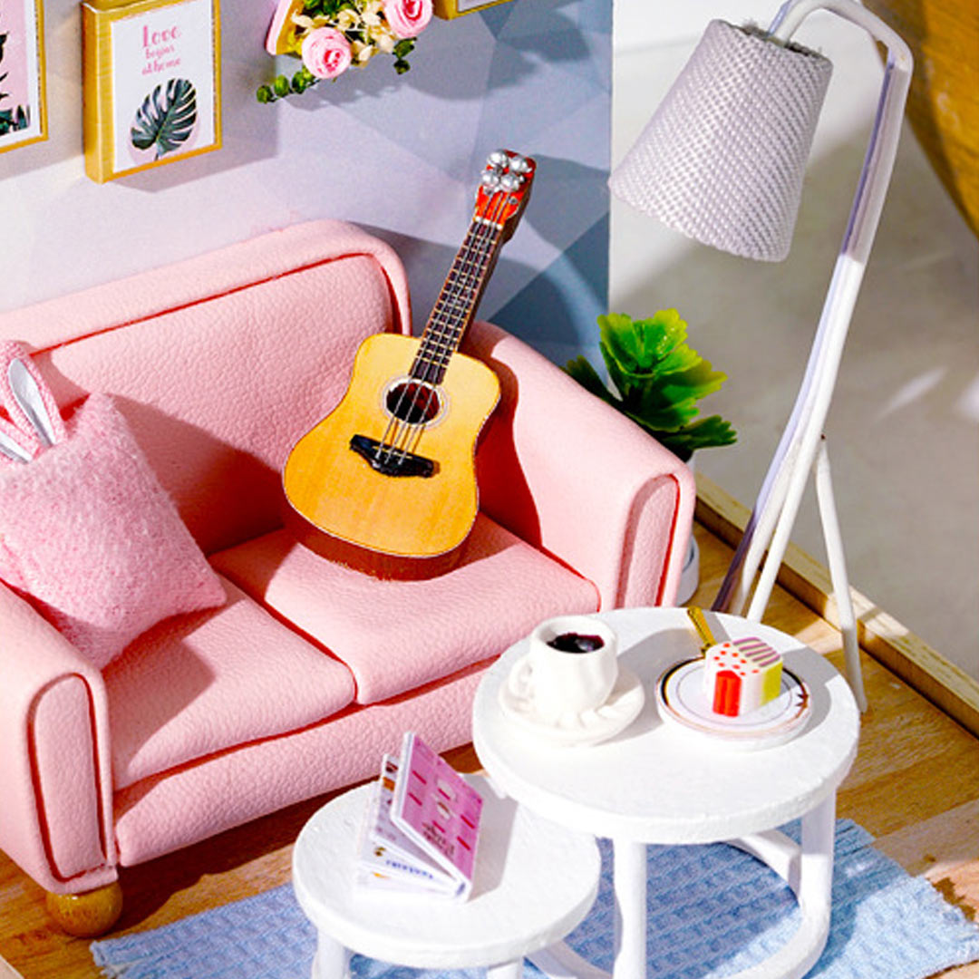 Creative Kitchen Miniature Dollhouse Kit