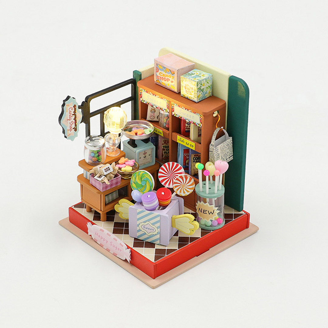 Mini House Wooden DIY Miniature House kit
