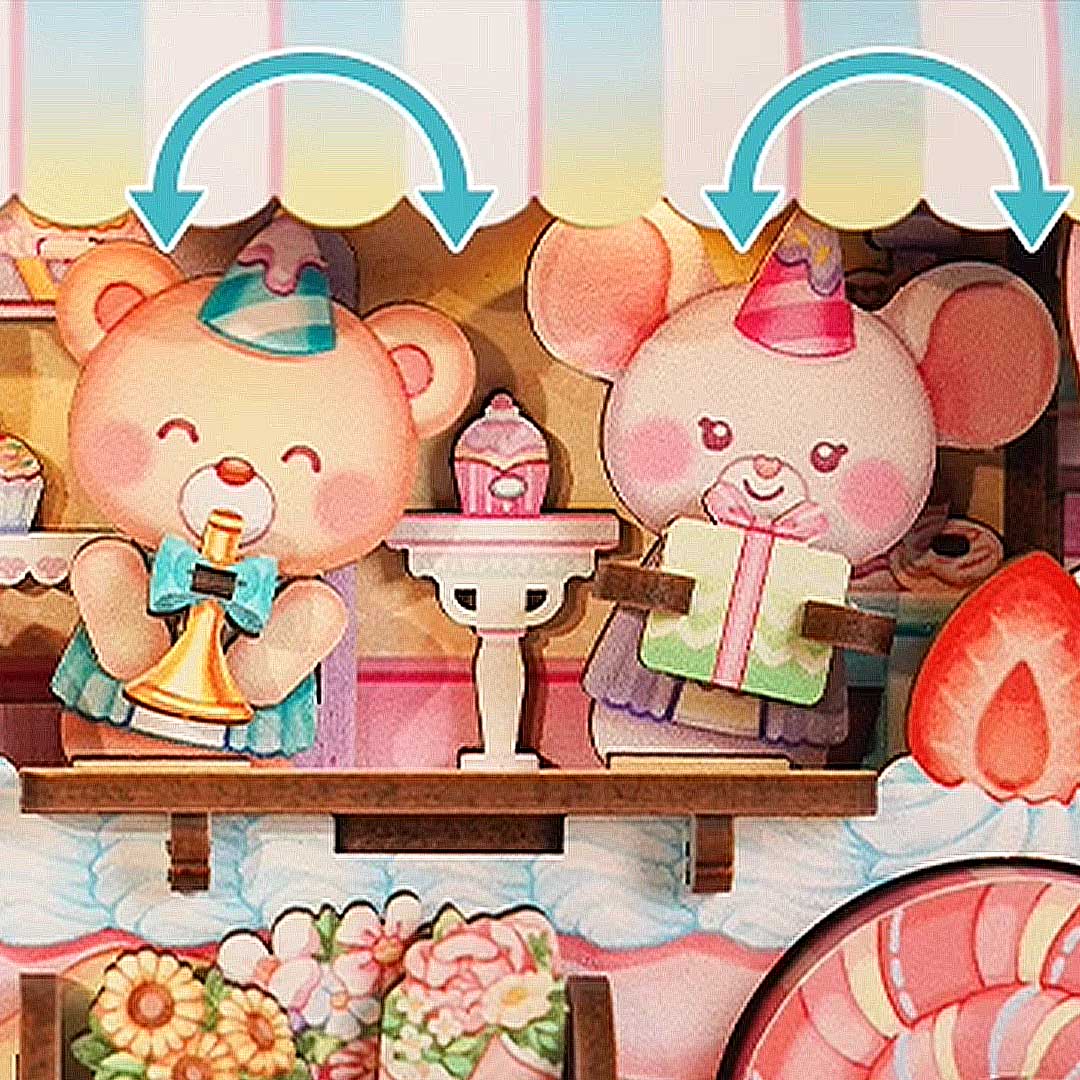 Happy Birthday DIY Wooden Music Box
