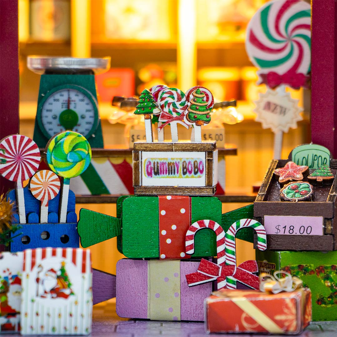 Candy House DIY Miniature House Kit