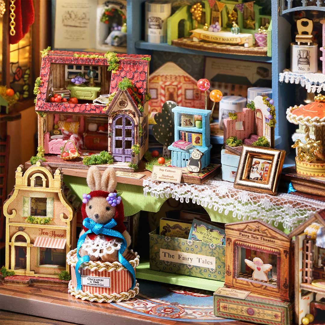 Fairy-Tale Wonderhouse DIY Miniature Dollhouse Kit